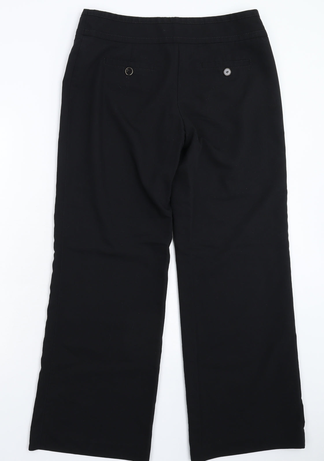 Dunnes Stores Womens Black   Dress Pants Trousers Size 12 L30 in