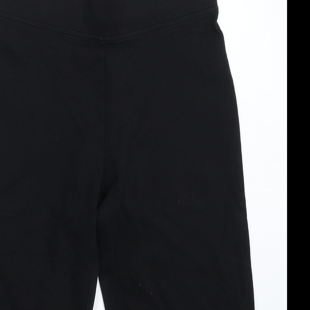 Marks & Spencer Womens Black   Compression Shorts Size 6