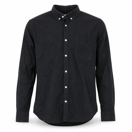 River Island Mens Black    Button-Up Size L