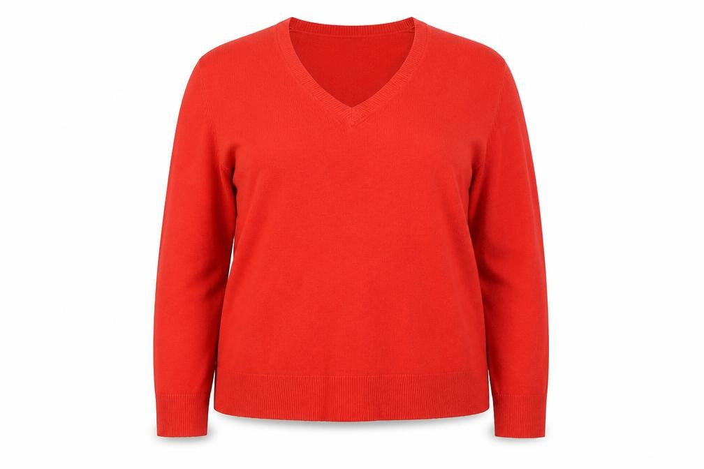 Marks & Spencer Womens Red   Pullover Jumper Size 16