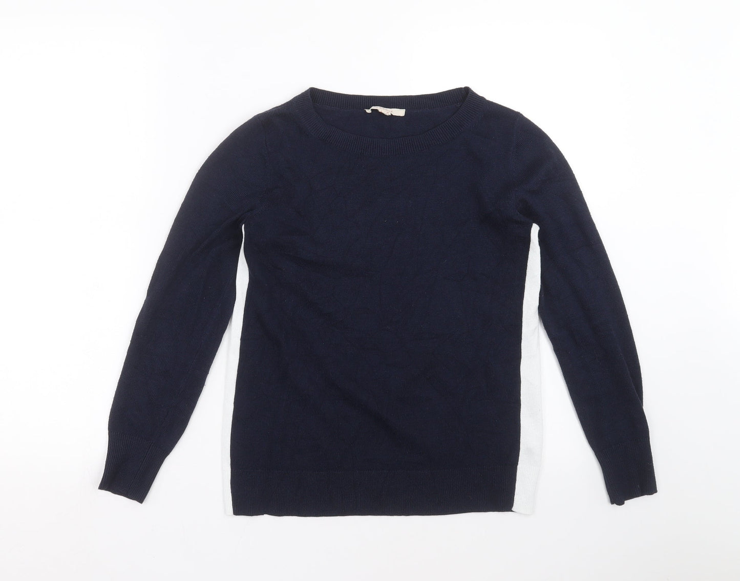 Esprit Womens Blue  Knit Pullover Jumper Size XS