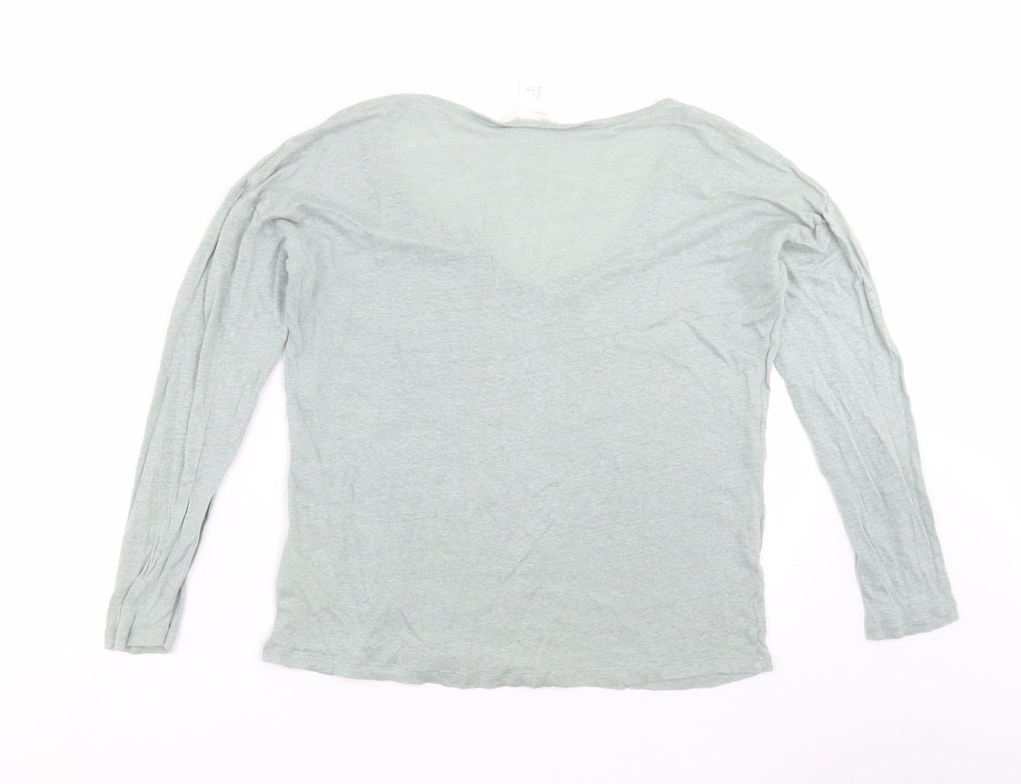 H&M Womens Green   Basic T-Shirt Size S