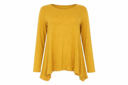 Boohoo Womens Yellow   Basic T-Shirt Size 14
