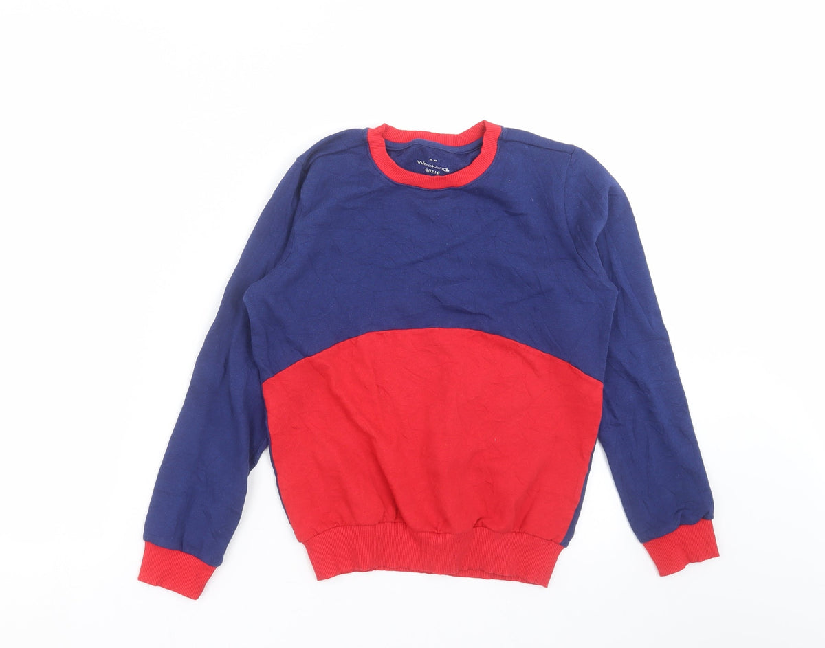 Weekend Boys Blue   Pullover Sweatshirt Size 12-13 Years