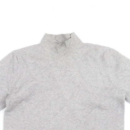 Zara Womens Grey  Knit Pullover Jumper Size L