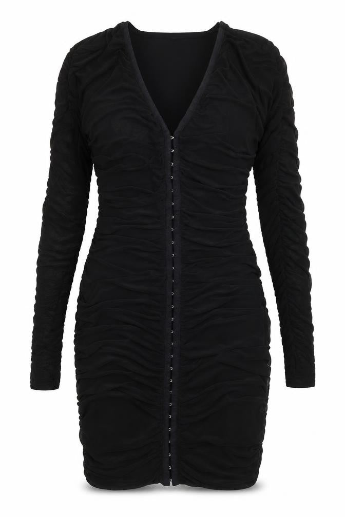 Sample Womens Black   Bodycon  Size S