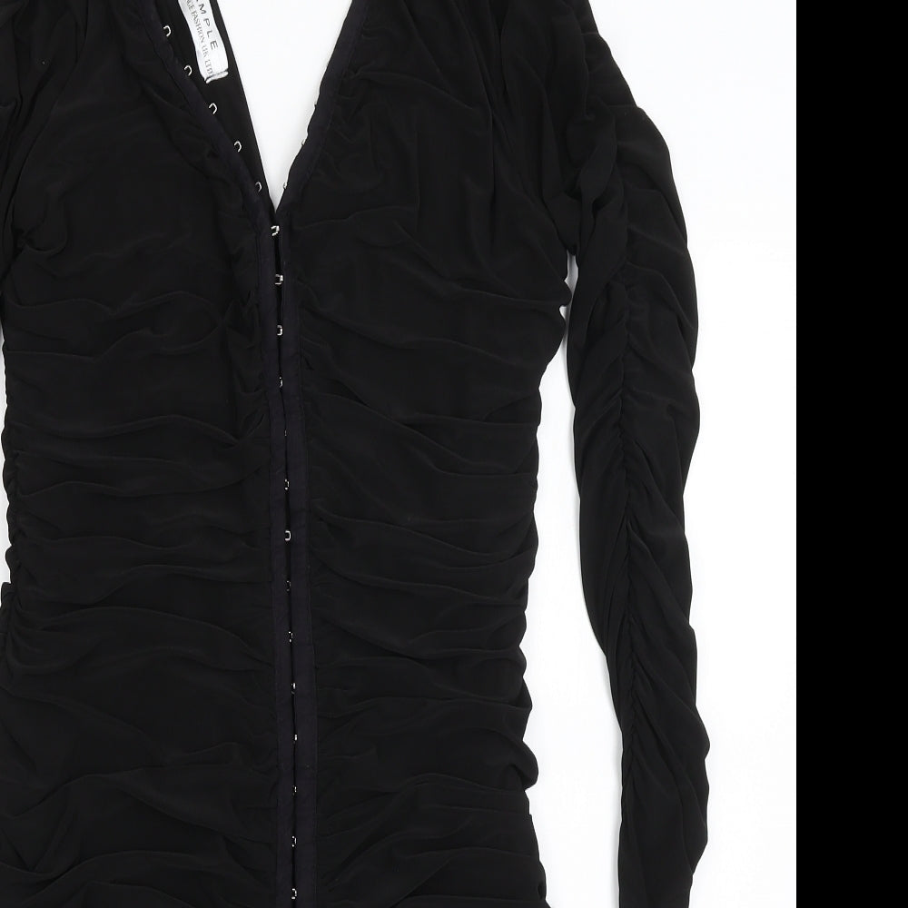 Sample Womens Black   Bodycon  Size S