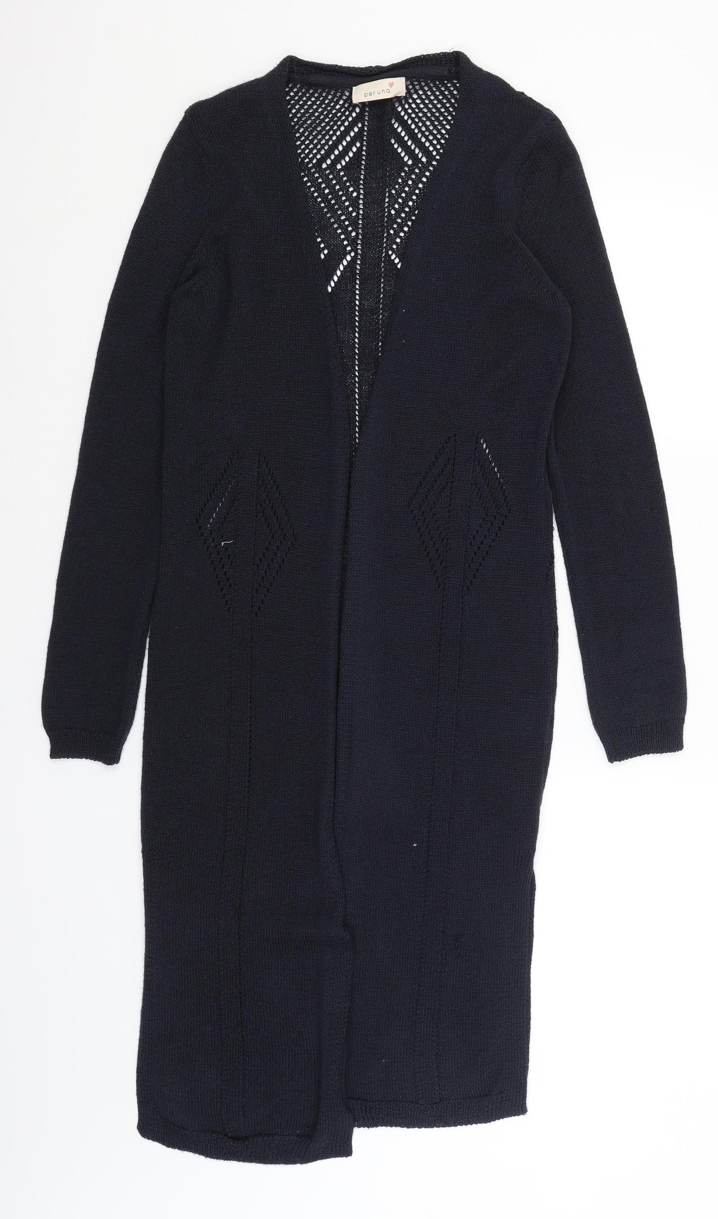 Per Una Womens Blue   Shrug Jumper Size 8