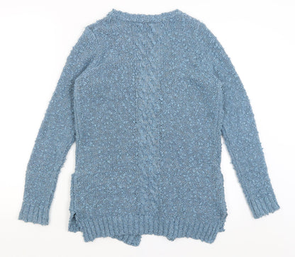 Tu Womens Blue   Shrug Jumper Size S