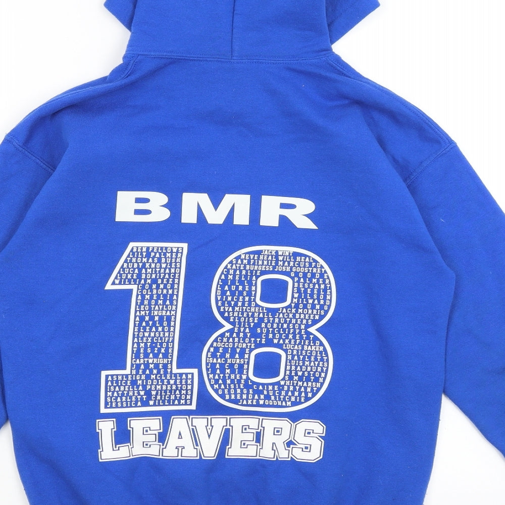 Gildan Girls Blue   Pullover Hoodie Size XL  - Holmes Chapel Leavers