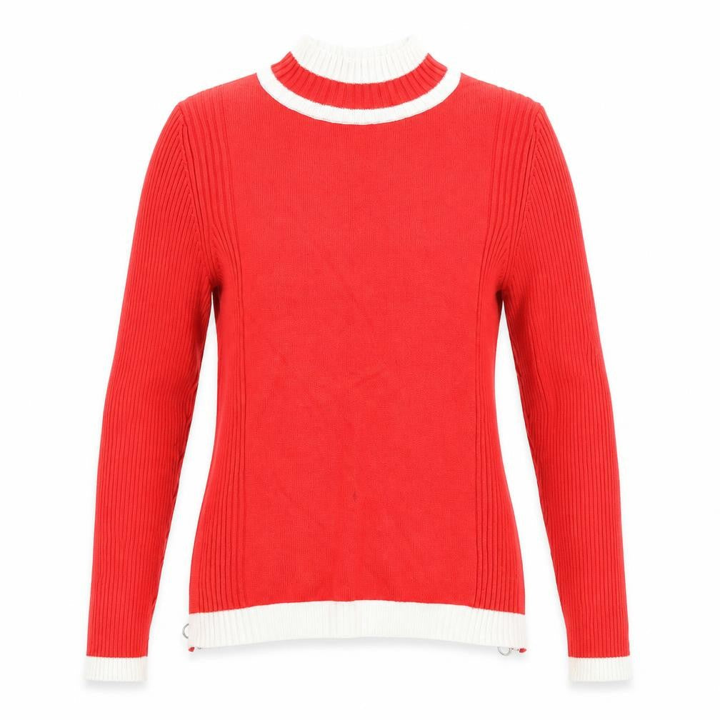 Marks & Spencer Womens Red  Knit Pullover Jumper Size 12