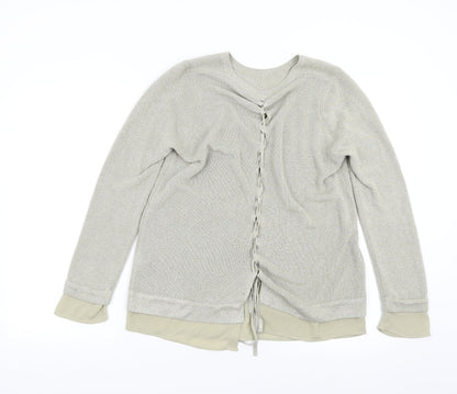Marks & Spencer Womens Gold   Pullover Jumper Size 12