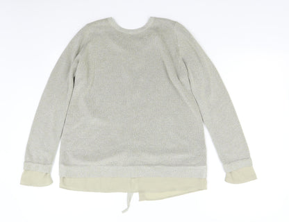 Marks & Spencer Womens Gold   Pullover Jumper Size 12