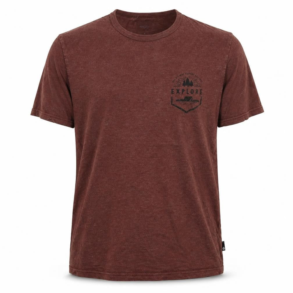 Burton Mens Brown    T-Shirt Size M