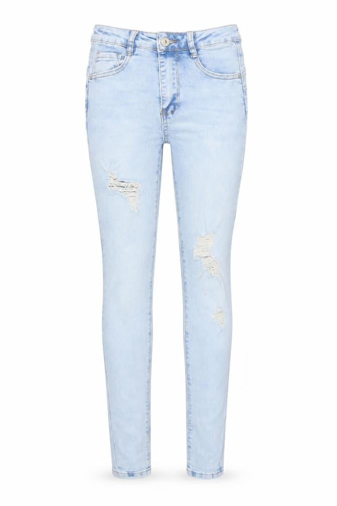 Laulia Womens Blue  Denim Skinny Jeans Size S L29 in