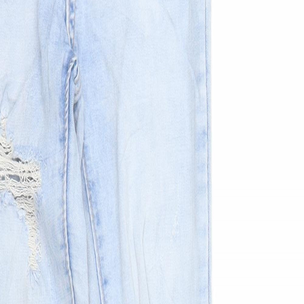 Laulia Womens Blue  Denim Skinny Jeans Size S L29 in