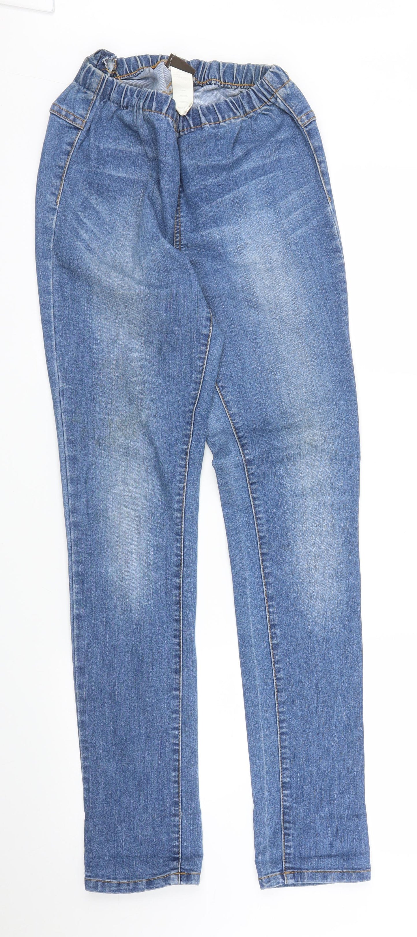 Pieces Womens Blue  Denim Jegging Jeans Size S L30 in