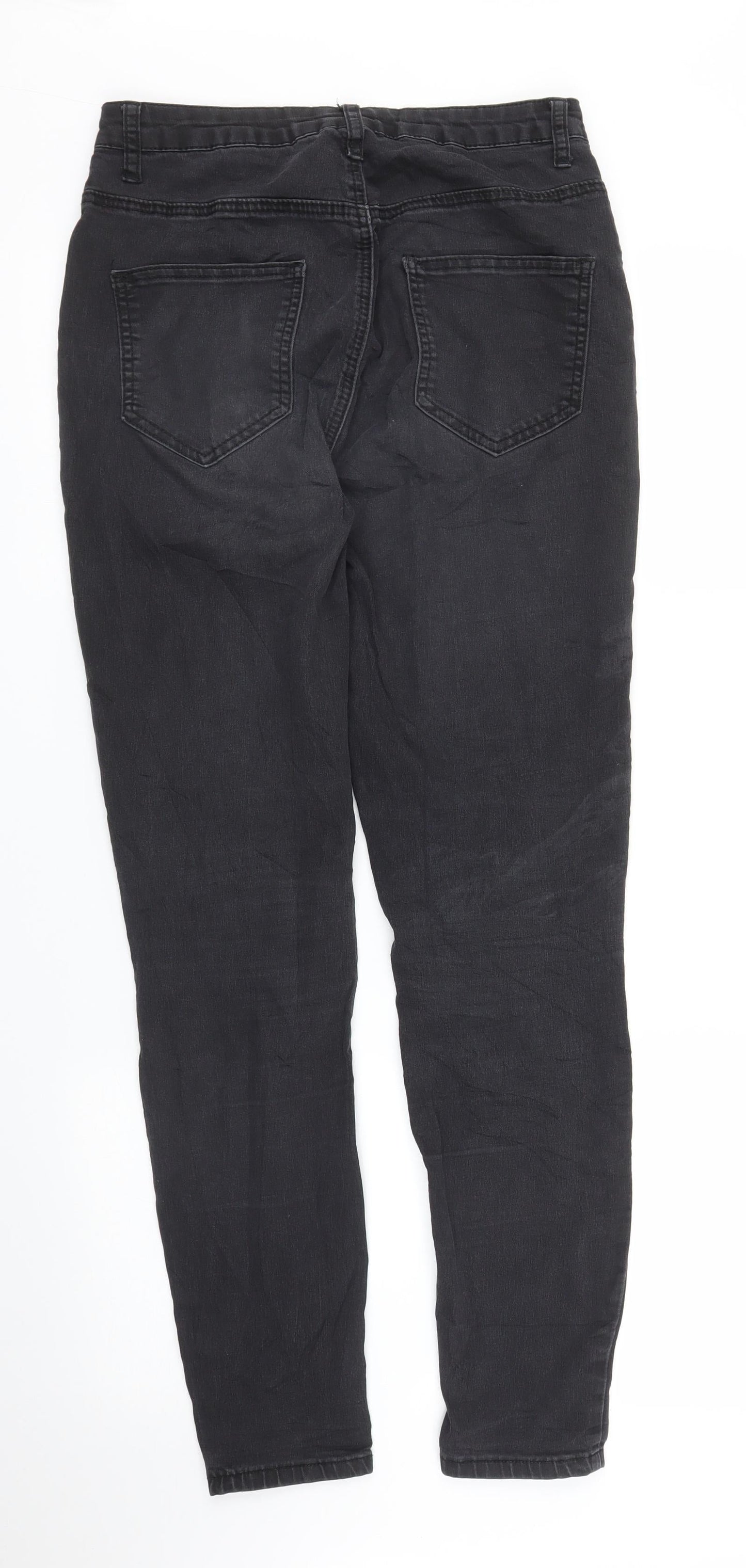 FB Sister Womens Black  Denim Skinny Jeans Size 30 in L28 in