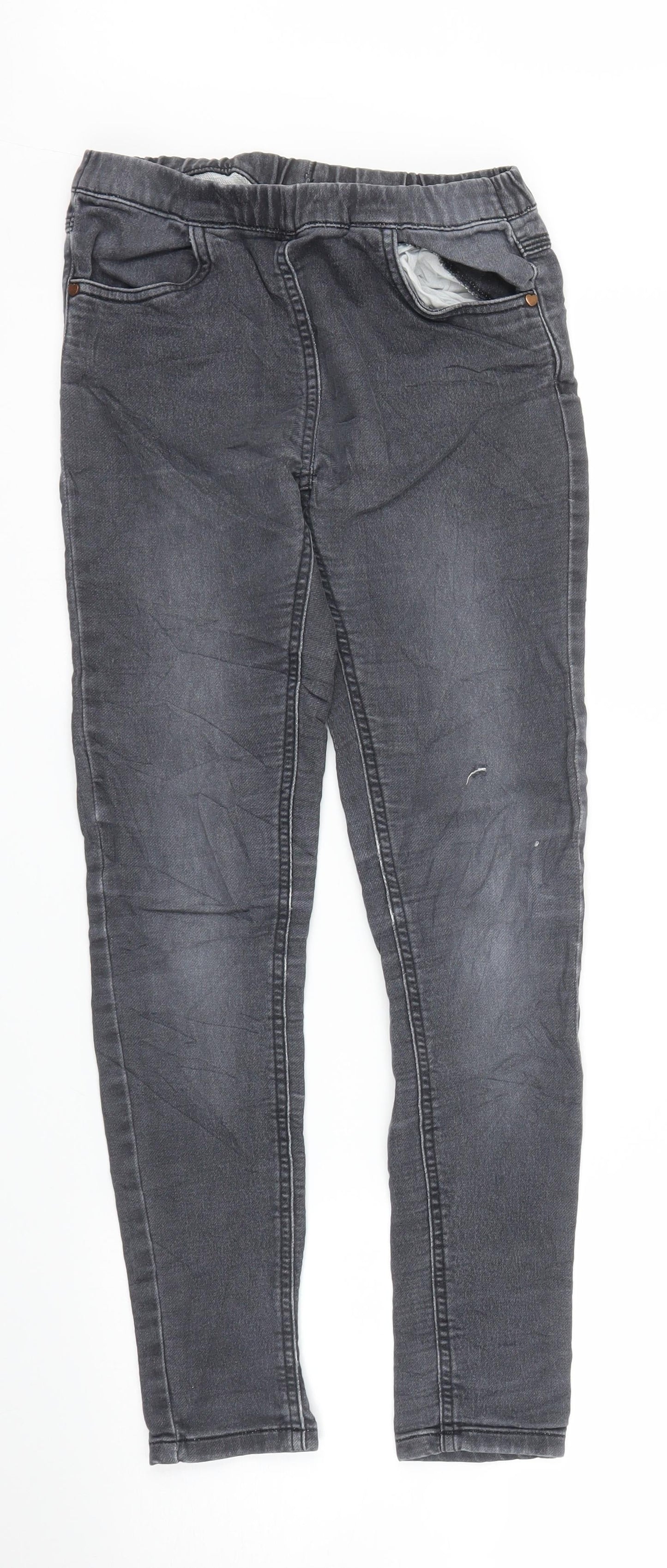 Cool Club Girls Grey  Denim Skinny Jeans Size 12 Years