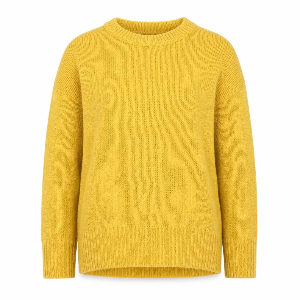 New Look Womens Yellow   Pullover Jumper Size S