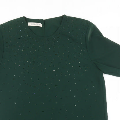 Jacqes Vert Womens Green   Basic Blouse Size 10