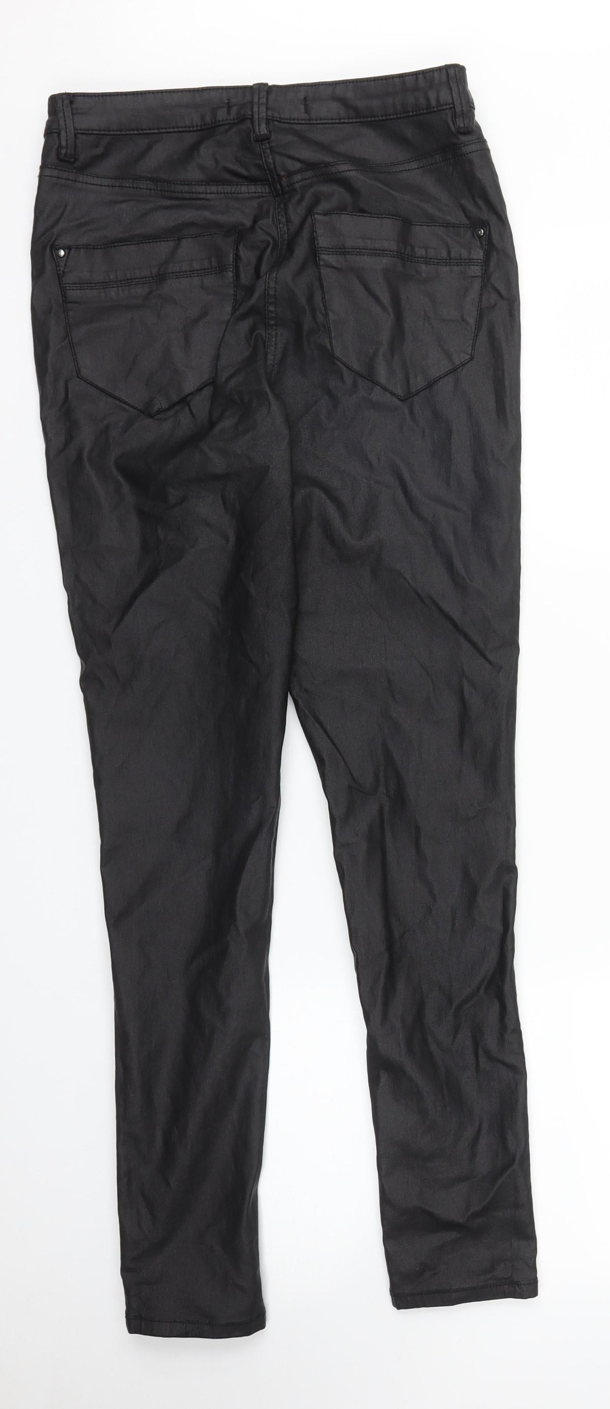 Very Womens Black   Carrot Trousers Size 12 L27 in