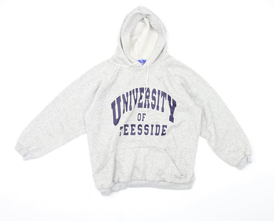 jsw Womens Grey   Pullover Hoodie Size M