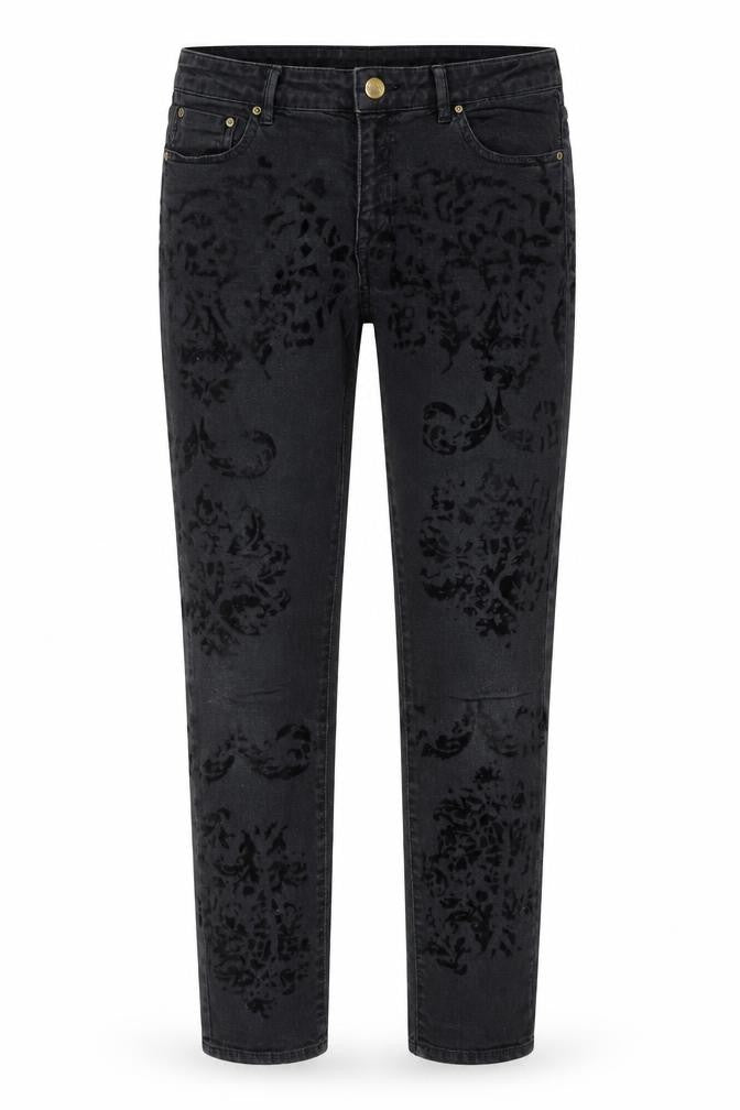 Leana Woman Womens Black   Straight Jeans Size 10 L28 in