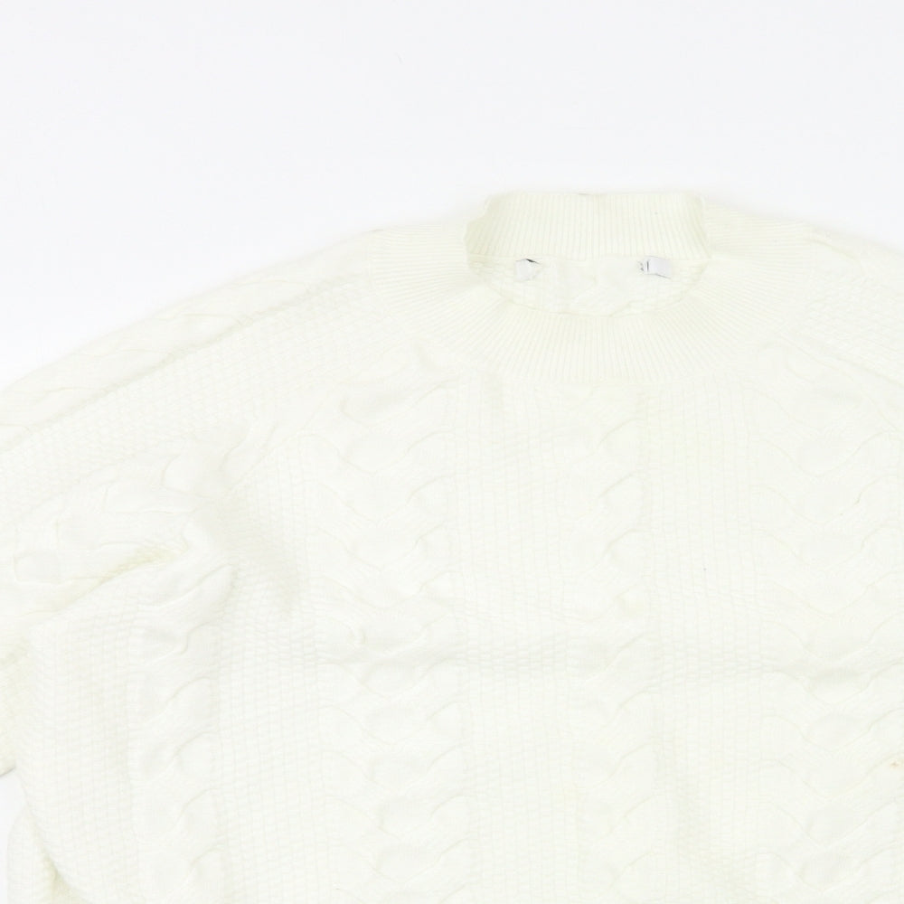 Very Womens White   Pullover Jumper Size 14