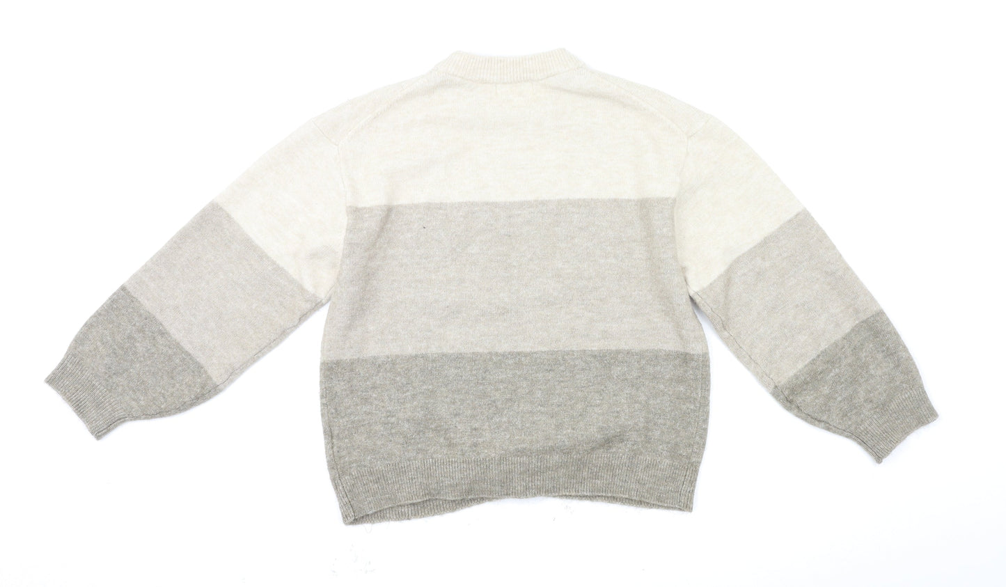 H&M Womens Beige   Pullover Jumper Size XS