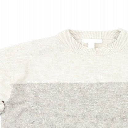 H&M Womens Beige   Pullover Jumper Size XS