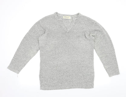 Classics Essentials Womens Grey   Pullover Jumper Size 12