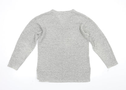 Classics Essentials Womens Grey   Pullover Jumper Size 12