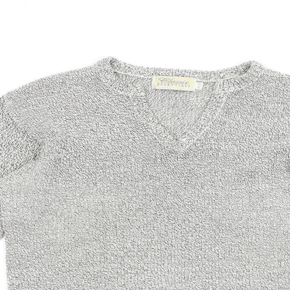 Classics Essentials Womens Grey   Pullover Jumper Size 12