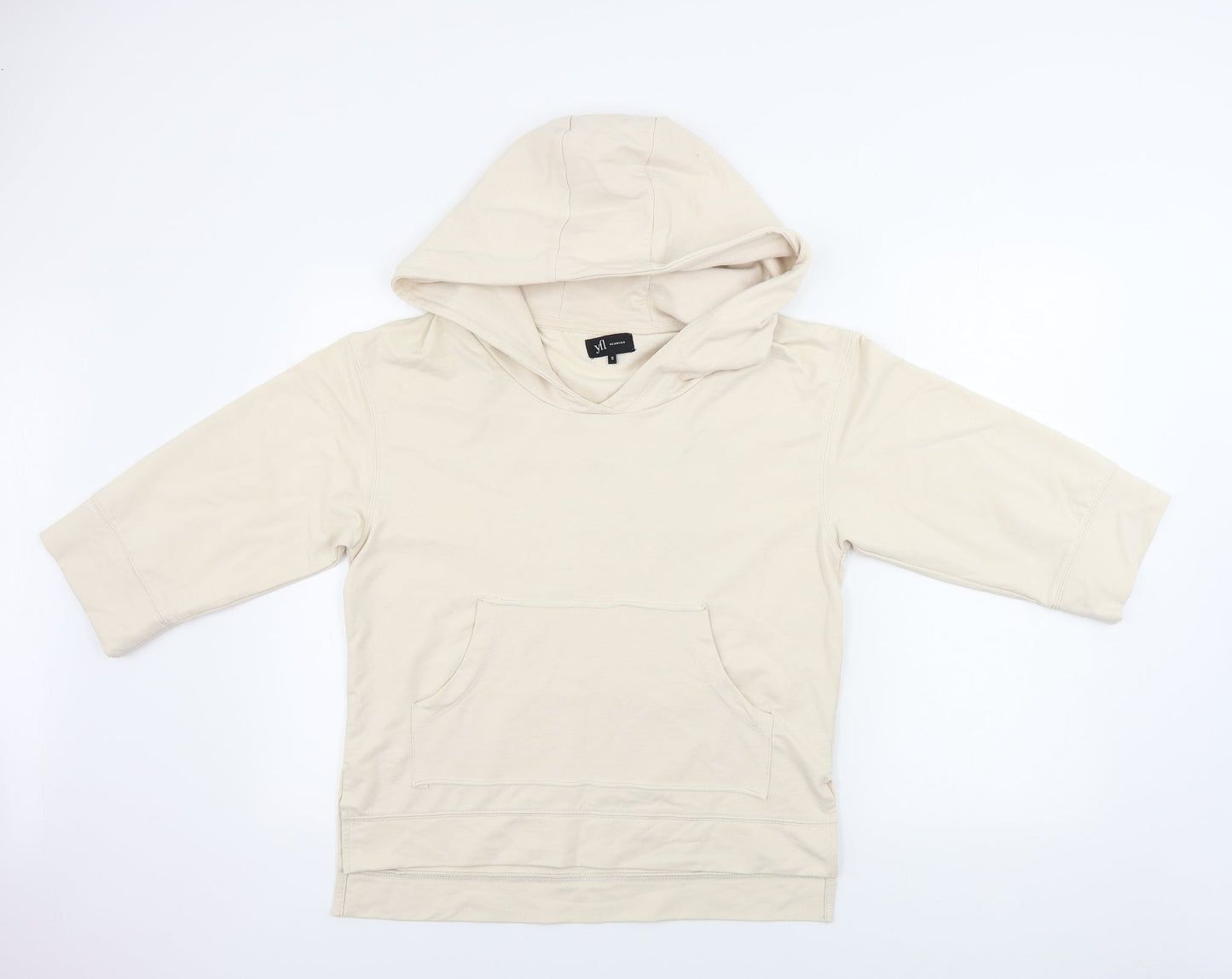 yfl  Womens Beige   Pullover Hoodie Size S