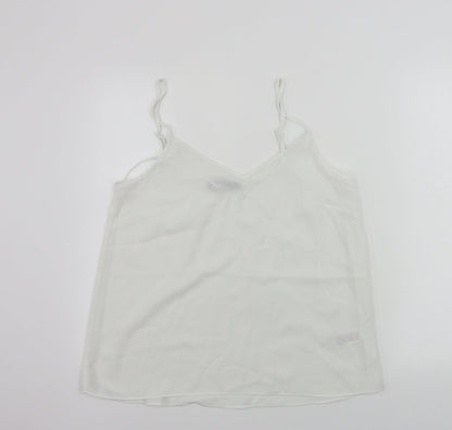 Marks & Spencer  Womens White   Basic Blouse Size 12