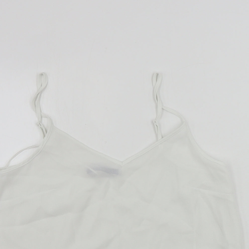 Marks and Spencer  Womens White   Basic Blouse Size 12