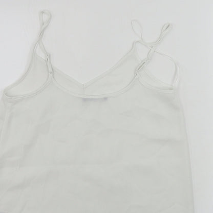 Marks & Spencer  Womens White   Basic Blouse Size 12