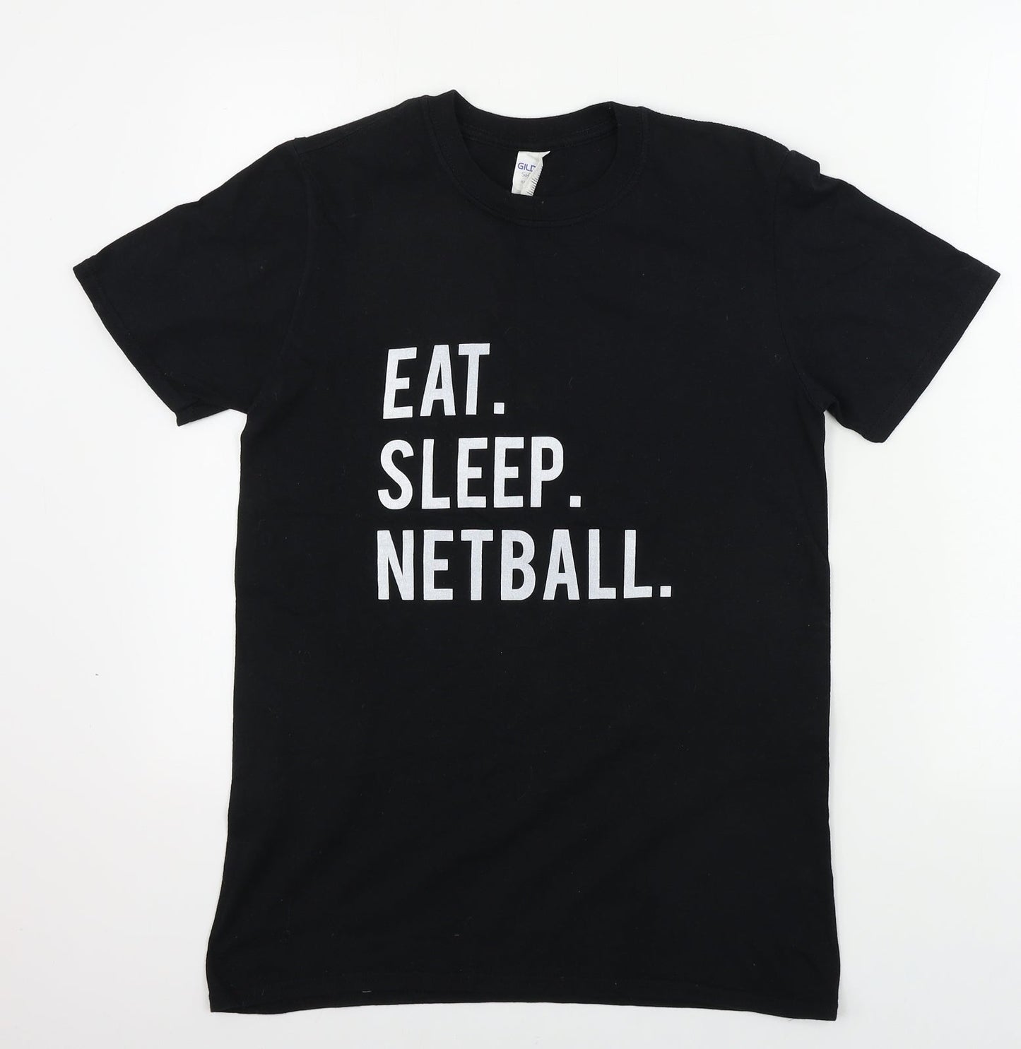 Gildan Womens Black   Basic T-Shirt Size S
