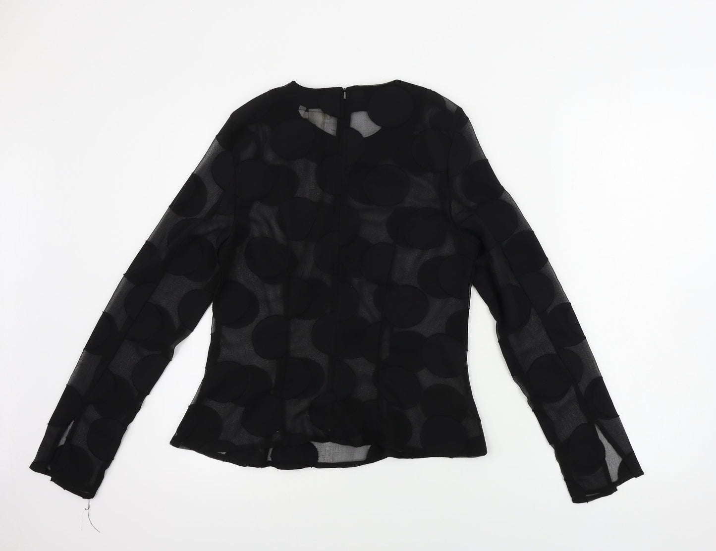 H&M  Womens Black   Basic Blouse Size 6