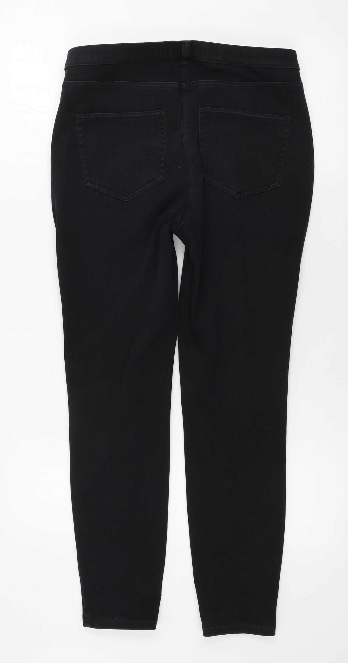 NEXT  Womens Black   Skinny Jeans Size 12 L25 in