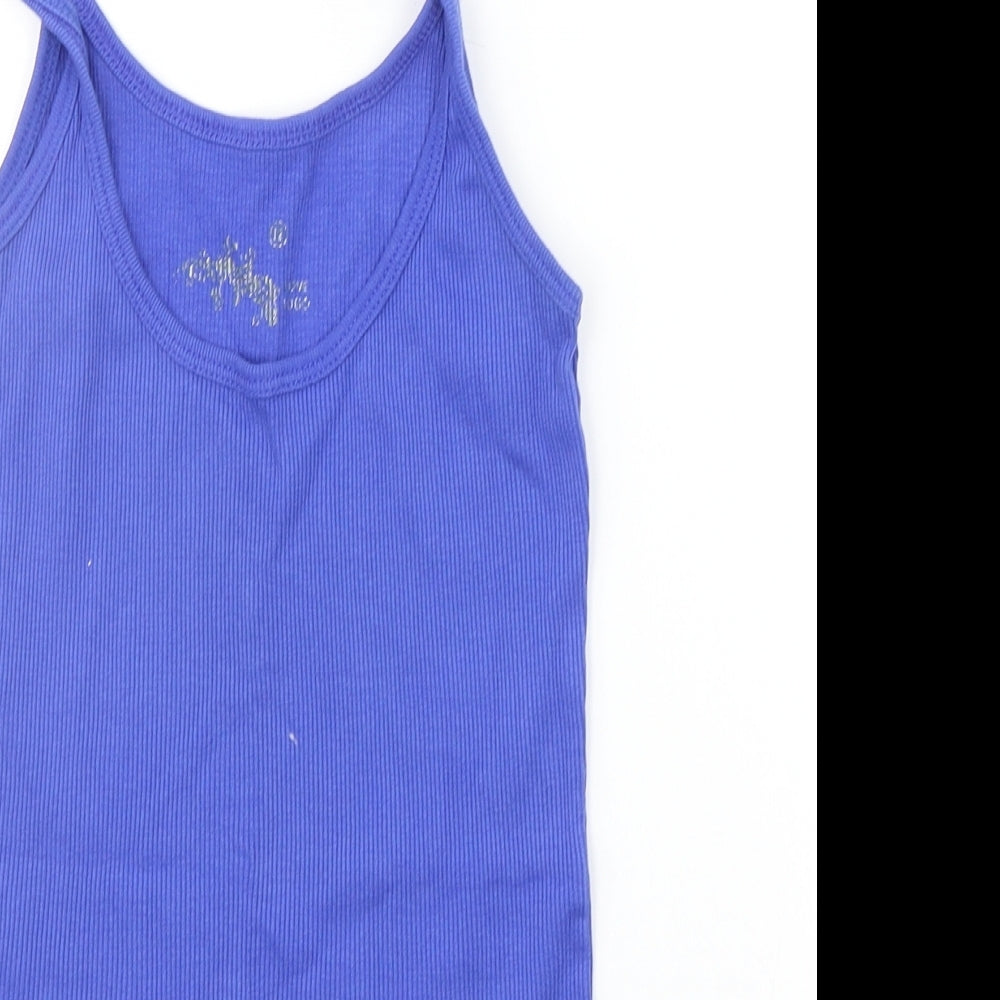 Logo Womens Brown   Basic Tank Size 12