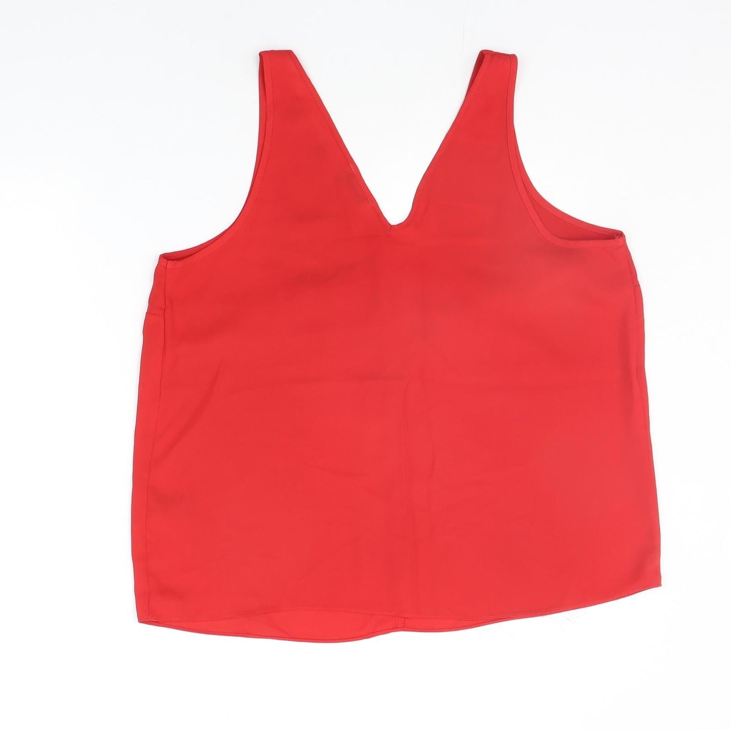 Papaya Womens Red   Basic Blouse Size 14