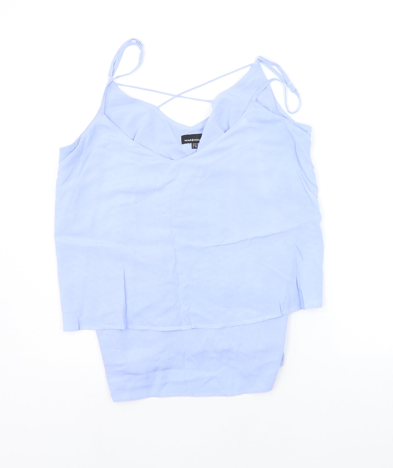 Warehouse Womens Blue   Basic Tank Size 14