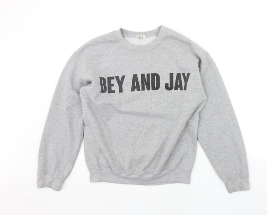 River Island Womens Grey   Pullover Jumper Size M