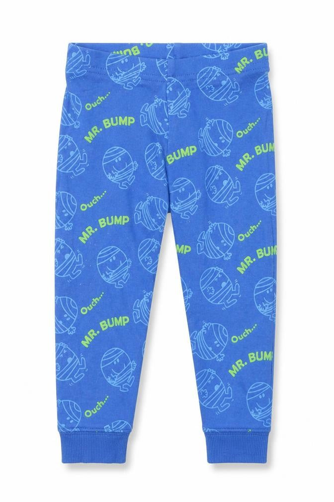 F&F Baby Blue Geometric  Jogger Leggings Size 9-12 Months