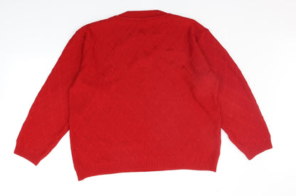 Berkertex Womens Red   Pullover Jumper Size 18
