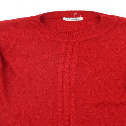 Berkertex Womens Red   Pullover Jumper Size 18