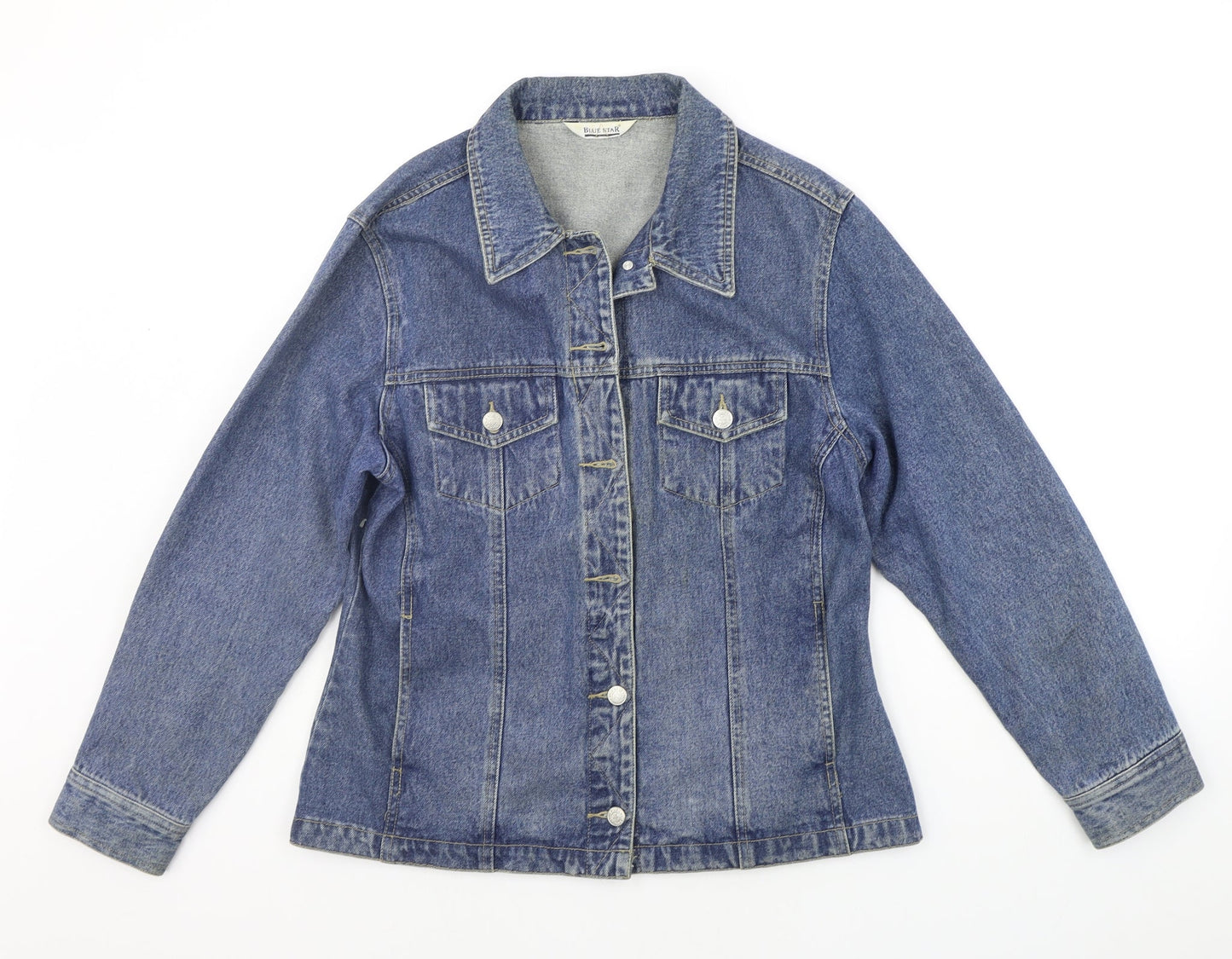 Littlewoods Womens Blue   Jacket Coat Size 16
