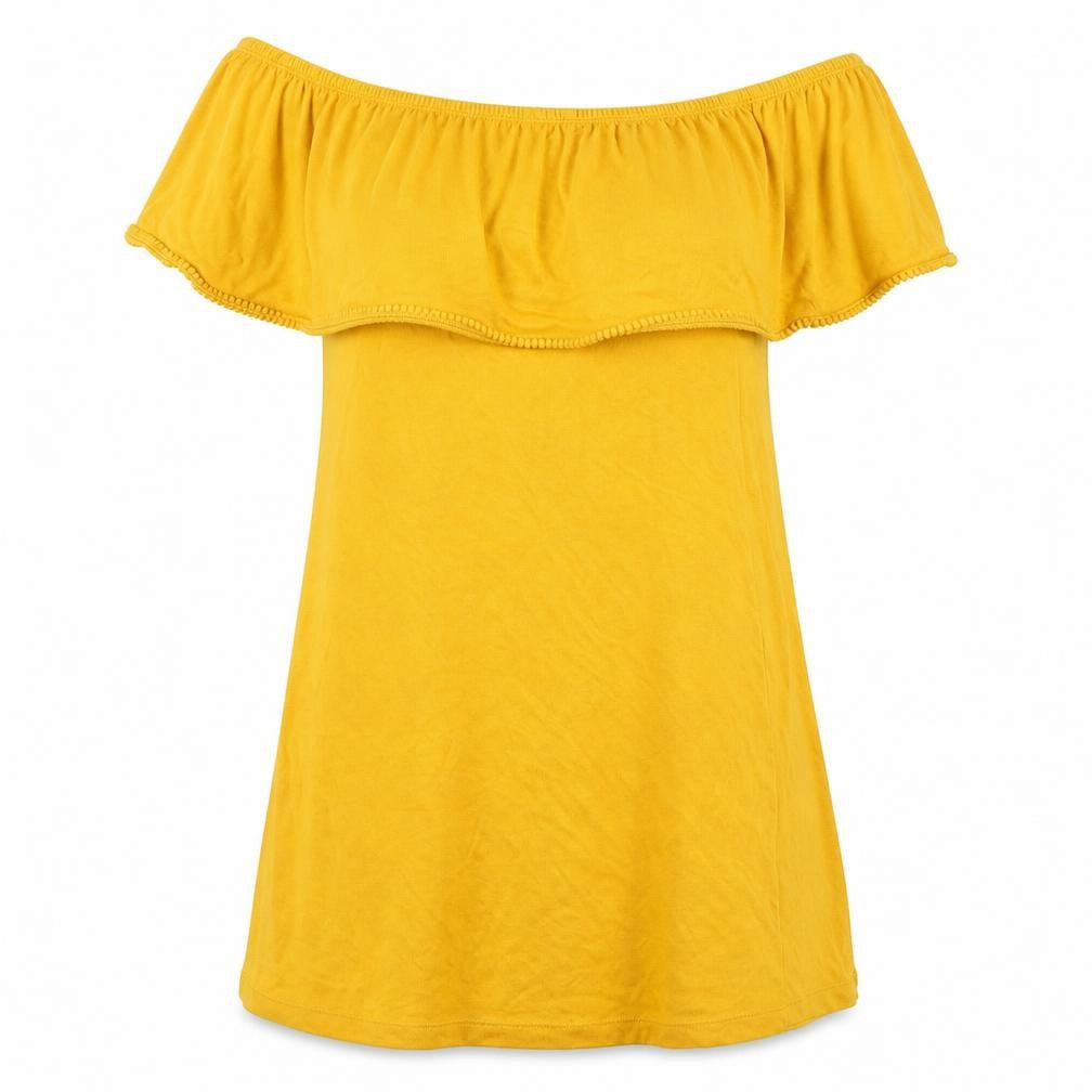 Primark Womens Yellow   Mini  Size 14